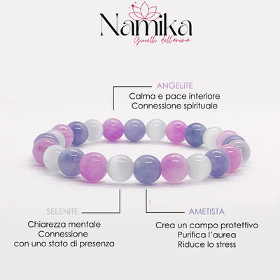 Bracciale ANGELI con pietre semi preziose NAMIKA