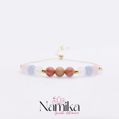 Braccialetto di Pietre Naturali per GRAVIDANZA E FERTILITA' NAMIKA