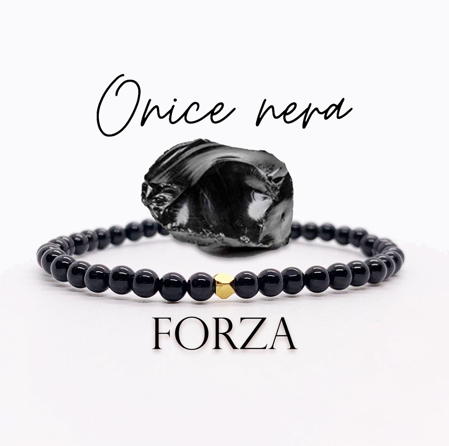 Bracciale ONICE e acciaio inossidabile NAMIKA