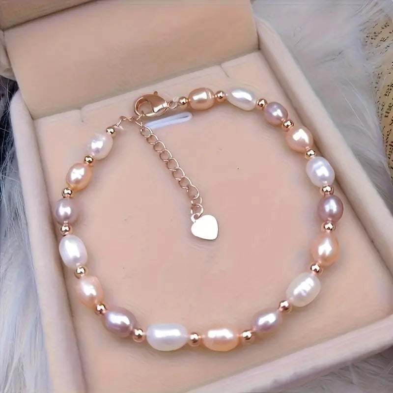 Bracciale in PERLE DI FIUME NAMIKA