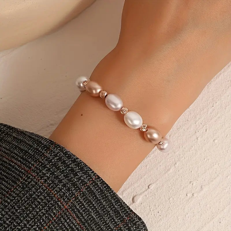 Bracciale in PERLE DI FIUME NAMIKA