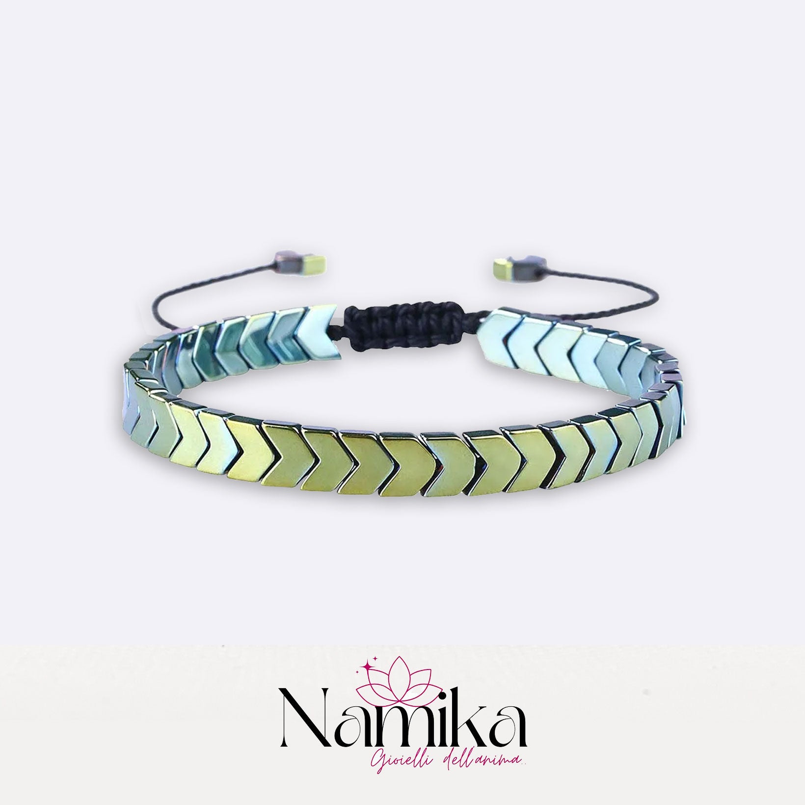 Bracciale uomo HEMATITE NAMIKA