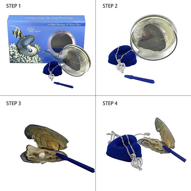 Collana PERLA DEL DESIDERIO con conchiglia NAMIKA