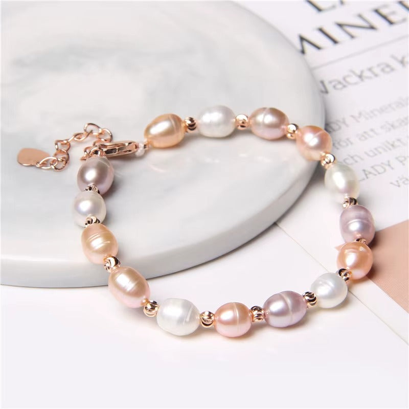 Bracciale in PERLE DI FIUME NAMIKA