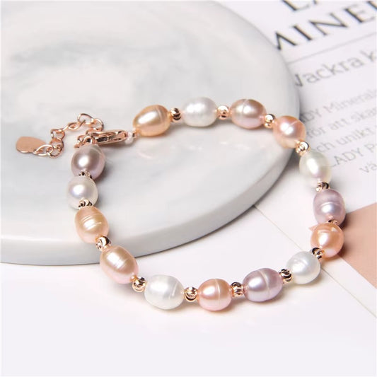 Bracciale in PERLE DI FIUME NAMIKA