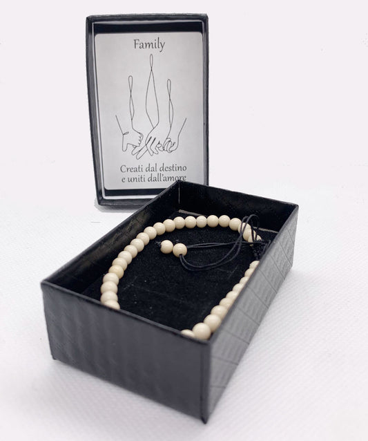 Bracciali FAMIGLIA in Pietre Naturali – Regolabili, Artigianali e Personalizzabili NAMIKA