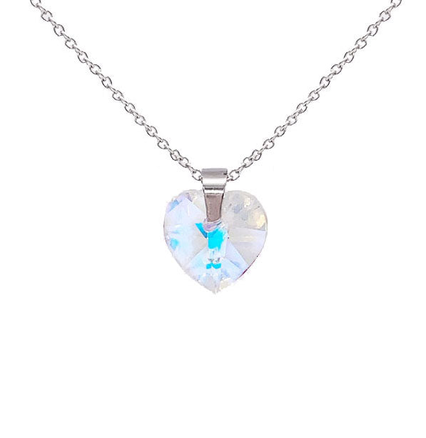 Collana cuore CRYSTAL acciaio inossidabile NAMIKA