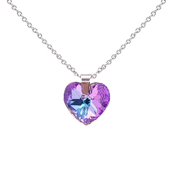 Collana cuore CRYSTAL acciaio inossidabile NAMIKA